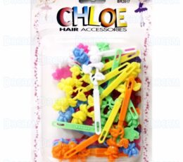 CHLOE BARRETTE #17 ROSEBUD 28PC ASSORTED