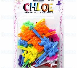 CHLOE BARRETTE #22 WOOD PECKER 28PC ASSORTED
