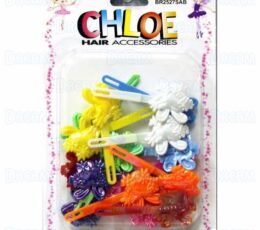 CHLOE BARRETTE #27 HEART BUTTERFLY 2 SAB