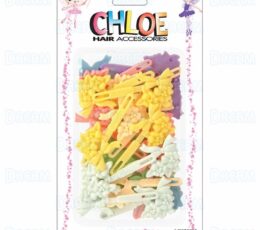 CHLOE BARRETTE #32 BOUQUET 24PC PASTEL
