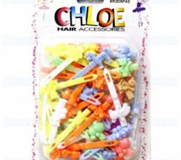 CHLOE BARRETTE #35 MINI ANIMAL 60PC PASTEL