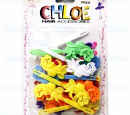 CHLOE BARRETTE #39 BASKET 20PC ASSORTED