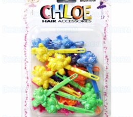 CHLOE BARRETTE #41 BEAR 18PC SAB