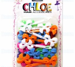 CHLOE BARRETTE #45 NEAT RIBBON 32PC ASSORTED