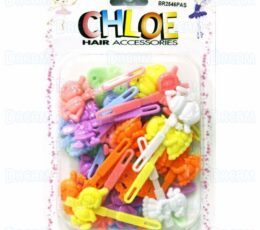 CHLOE BARRETTE #46 BOY&GIRL 28PC ASSORTED