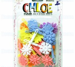 CHLOE BARRETTE #54 SNOWFLAKE 28PC PASTEL