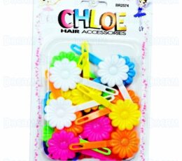 CHLOE BARRETTE #74 DAISY 24PC ASSORTED