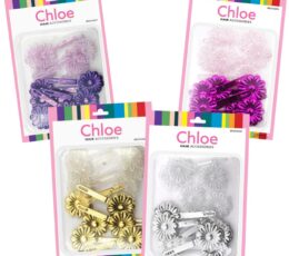 Chloe Barrette #74 Daisy Glitter Assorted