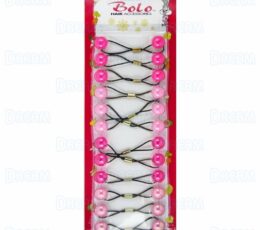 CHLOE PONYTAIL #2614 Pink ASSORTED 12PCS