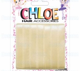 CHLOE HAIR RIBBON IVORY 7PC 0.375″