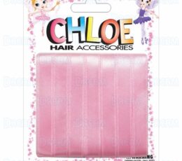 CHLOE HAIR RIBBON LIGHT Pink 7PC 0.375″