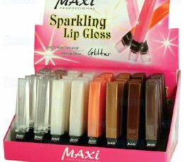 MAXI LIP GLOSS SPARKLING 48PCS