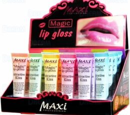 MAXI LIP GLOSS MAGIC LIPGLOSS 24PCS