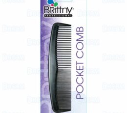 Brittny 5″ Pocket Comb, Black
