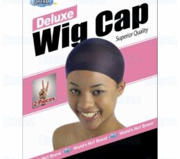 Dream Deluxe Wig Cap 2 pcs Black
