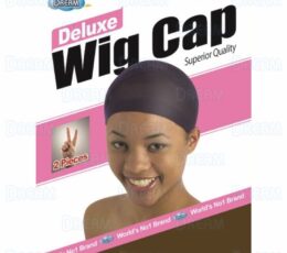 Dream Deluxe Wig Cap 2 pcs Light Brown