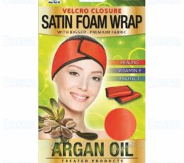 DREAM ARGAN OIL SATIN FOAM WRAP VELCRO ASSORTED