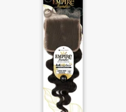 EMPIRE BUNDLES 4×4 HD CLOSURE LOOSE DEEP 12″