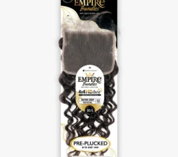 EMPIRE BUNDLES 4×4 HD CLOSURE WATER DEEP 12″