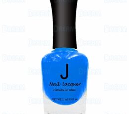 J NAIL POLISH #005 NEON BLUE 6PCS