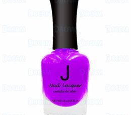 J NAIL POLISH #006 NEON Purple 6PCS
