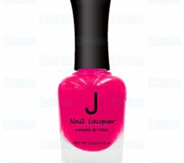J NAIL POLISH #008 NEON FUCHSIA 6PCS