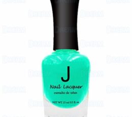J NAIL POLISH #010 MINT Green 6PCS
