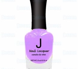 J NAIL POLISH #014 ROSE Purple 6PCS