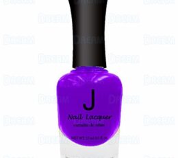 J NAIL POLISH #015 VIOLET 6PCS