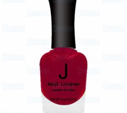 J NAIL POLISH #019 SCARLET 6PCS