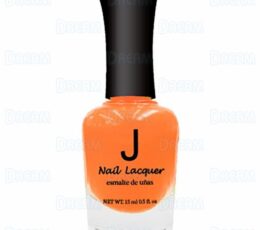 J NAIL POLISH #027 PUMPKIN Orange 6PCS