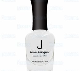 J NAIL POLISH #037 PEARL White 6PCS