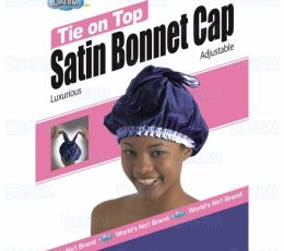 DREAM WOMENS SATIN BONNET TIE ON ASSORTED