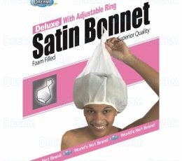 DREAM WOMENS SATIN BONNET ADJ RING ASSORTED