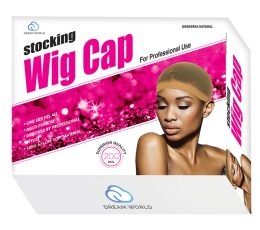 Dream Stocking Wig Cap 100/BX [Bulk] Natural
