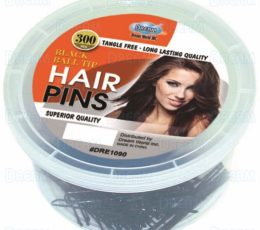 DREAM HAIRPIN 300CT/TUB 1-3/4″ Black